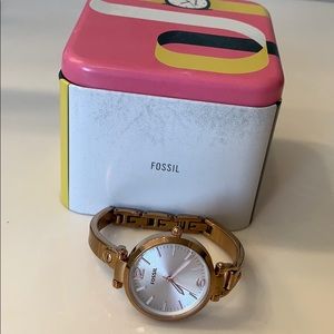 Fossil Women’s Georgia Bangle Watch